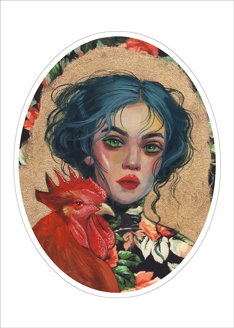 Image of "Red Rooster" Limited edition print 
