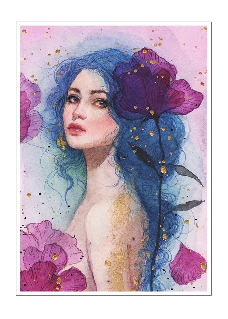 Image of "Christin" Limited edition print