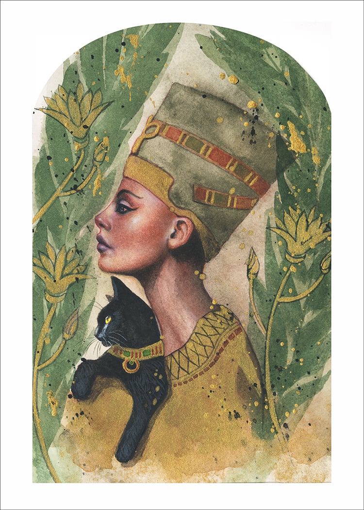 Image of "Nefertiti" Limited edition print