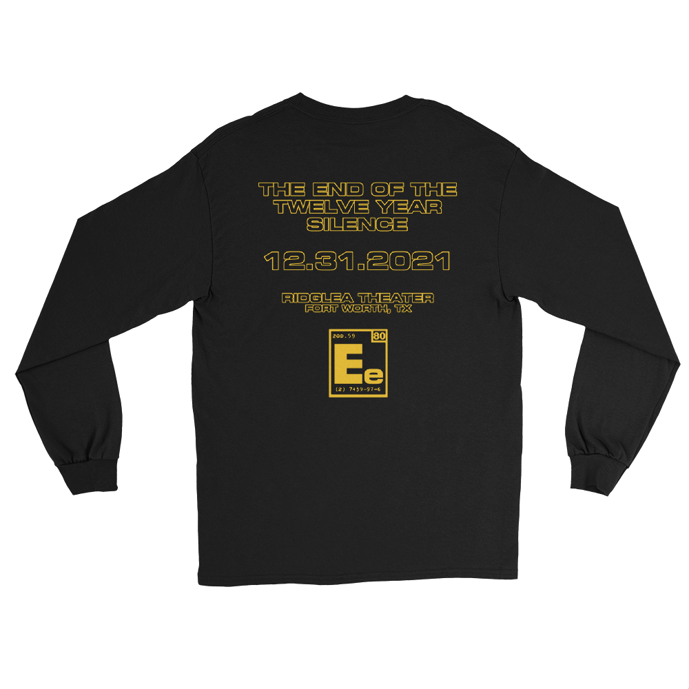E80 Skeleton 12YS Logo Men’s Long Sleeve Shirt