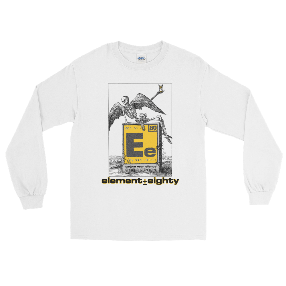 E80 Skeleton 12YS Logo Men’s Long Sleeve Shirt