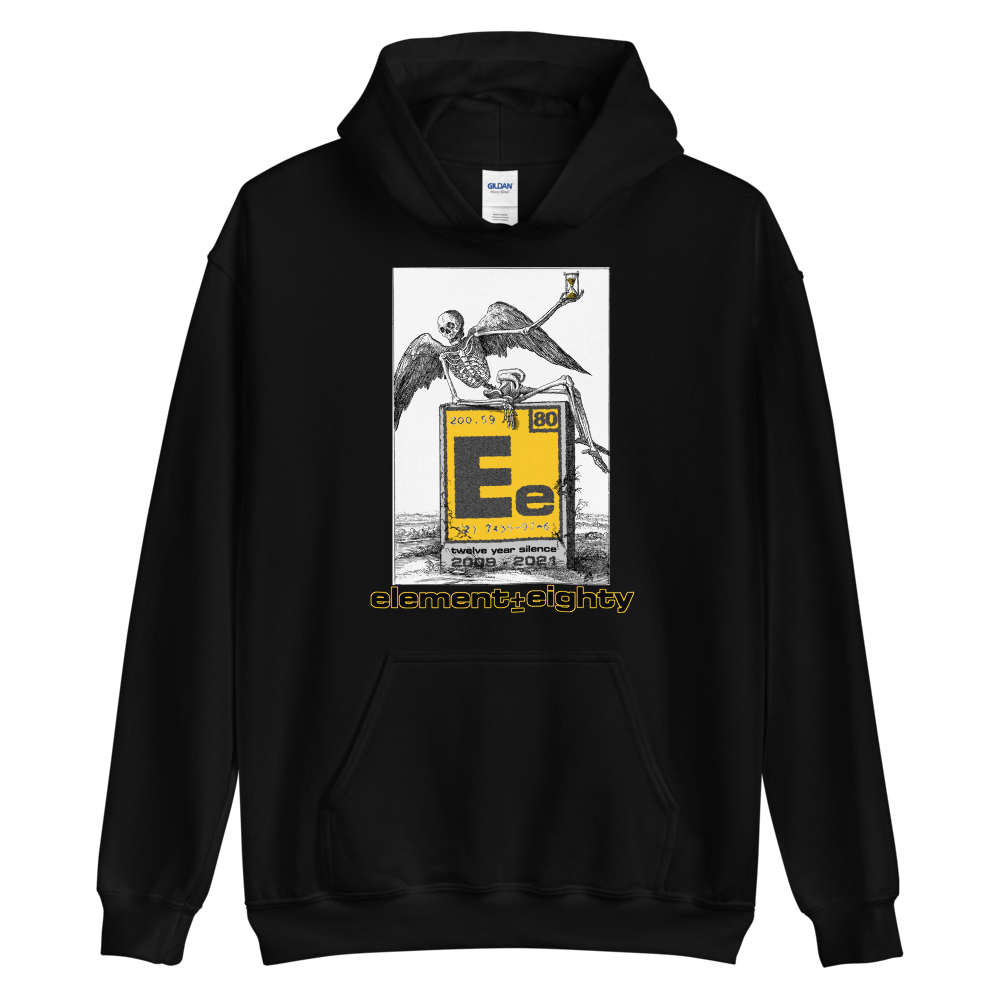 E80 Skeleton 12YS Logo Unisex Hoodie