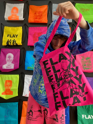Image of HOT PINK TOTE