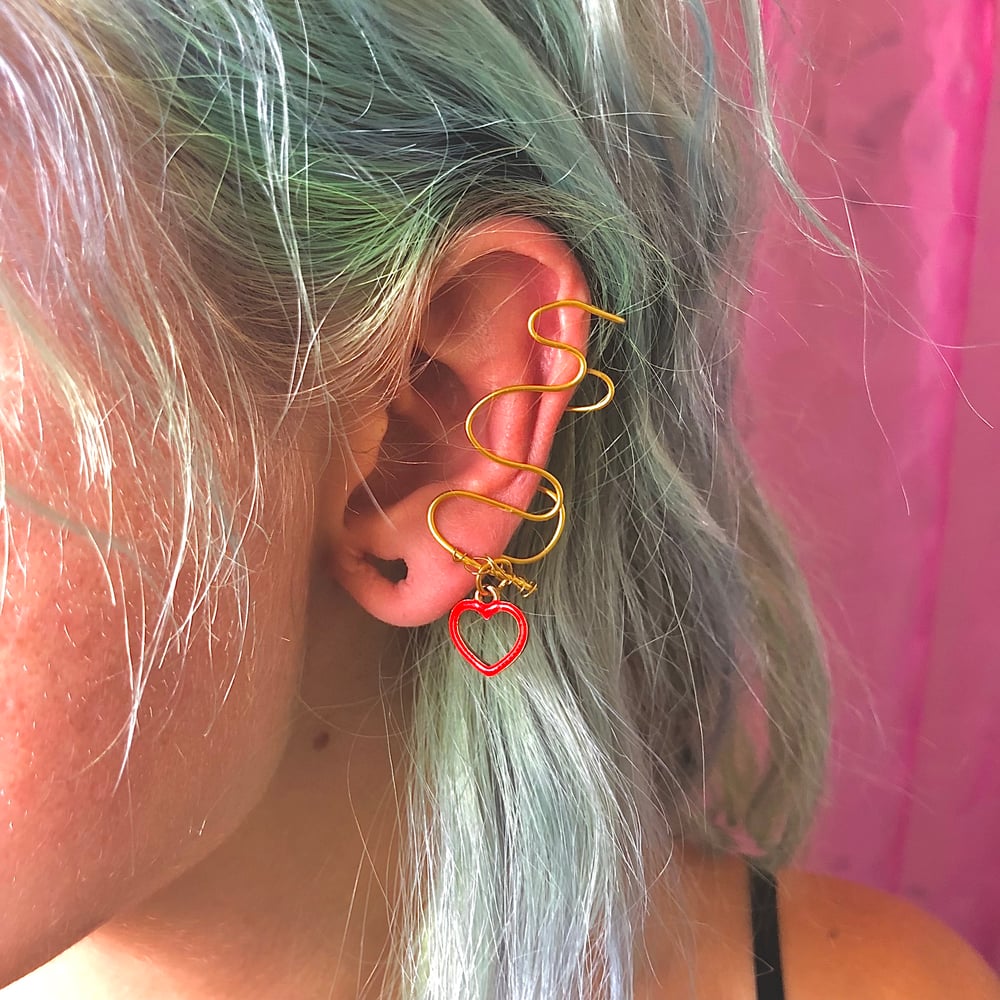 Hearrrrt NUMBER 2 earring cuff