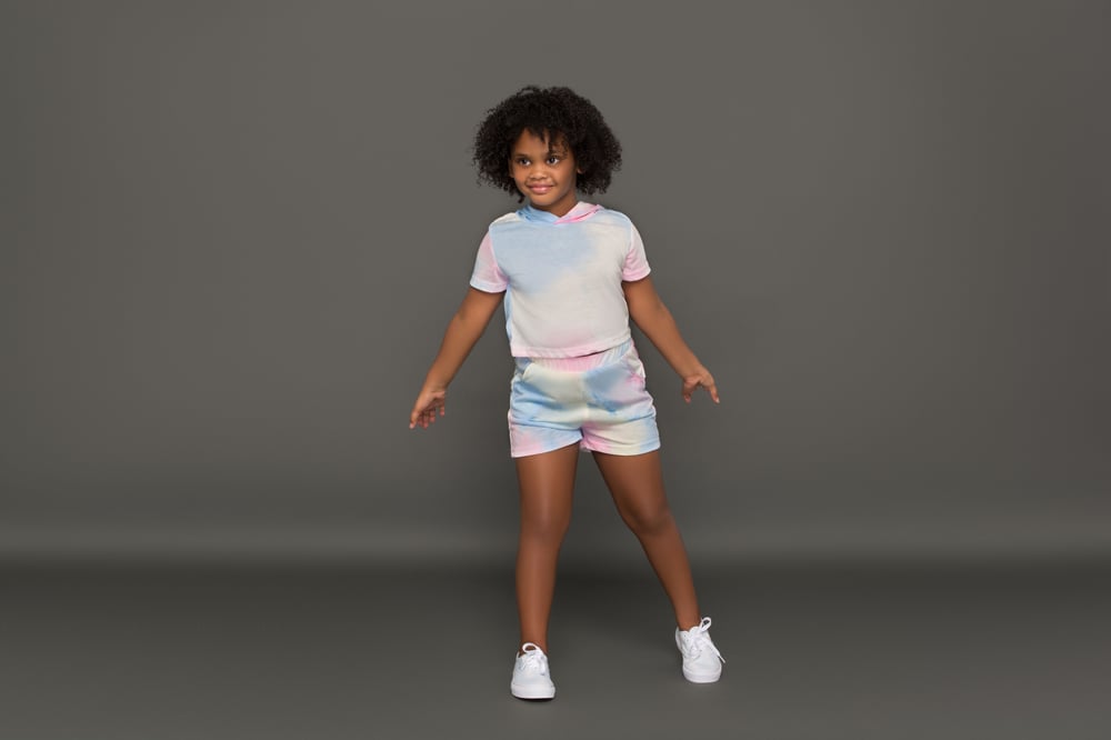 Hooded Tie Dye Set