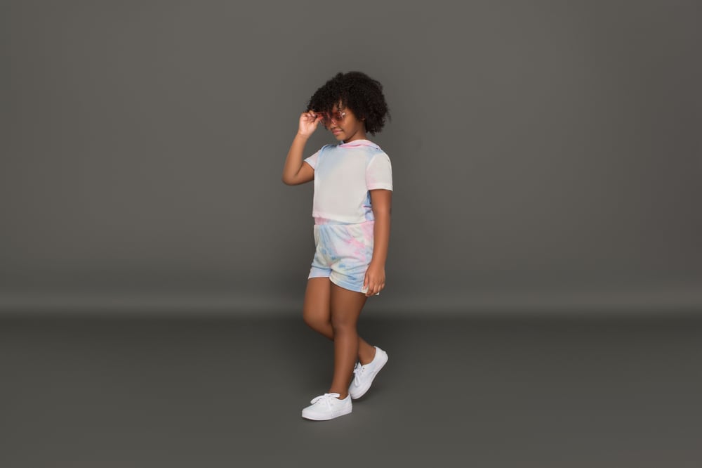 Hooded Tie Dye Set