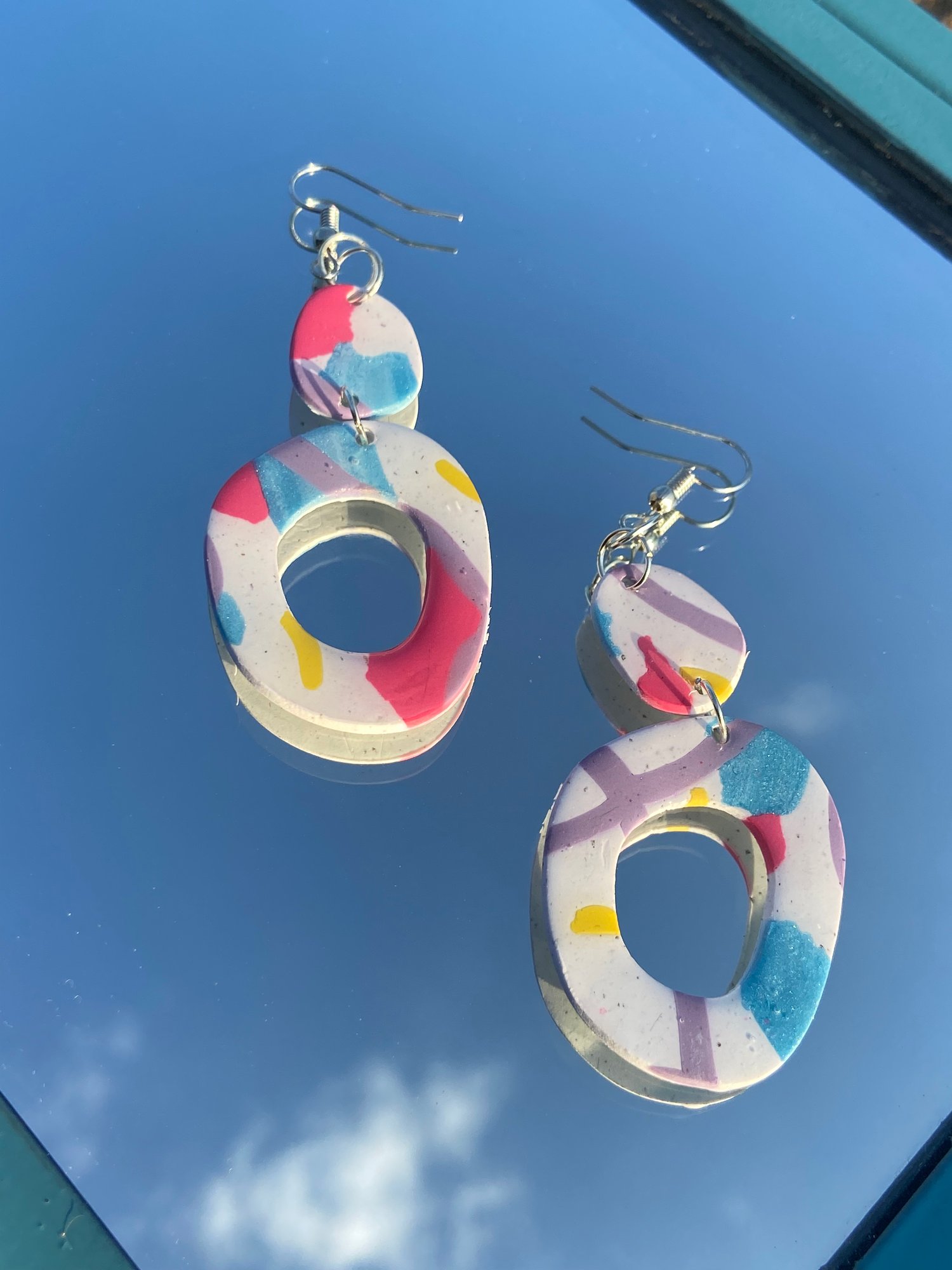 a painter’s drop earrings 