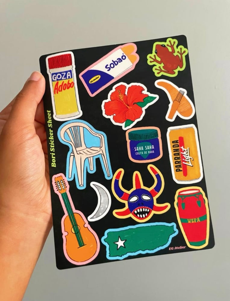 Image of Bori Sticker Sheet