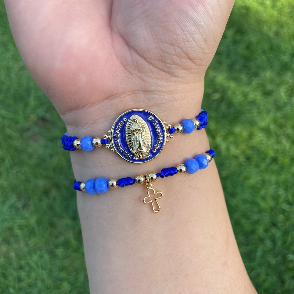 Nuestra Senora D Guadalupe Bracelet set