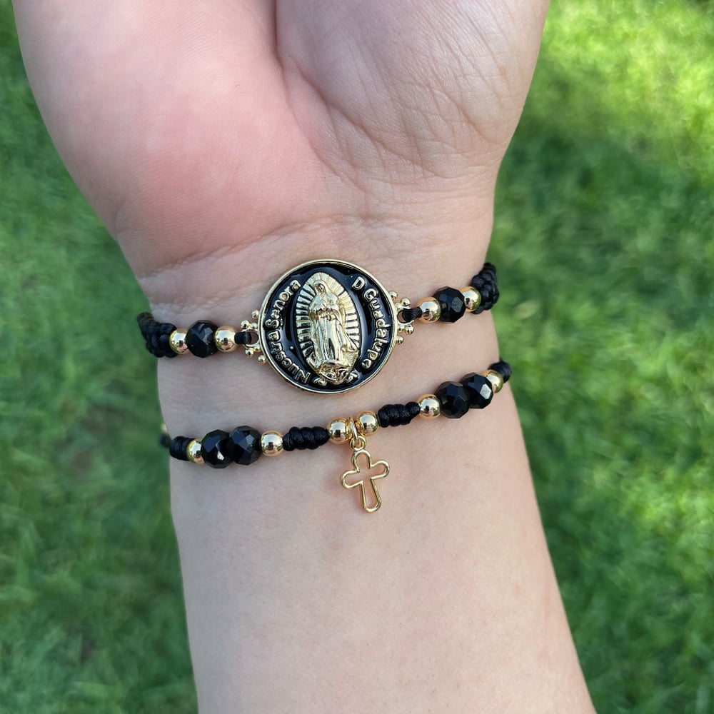 Nuestra Senora D Guadalupe Bracelet set