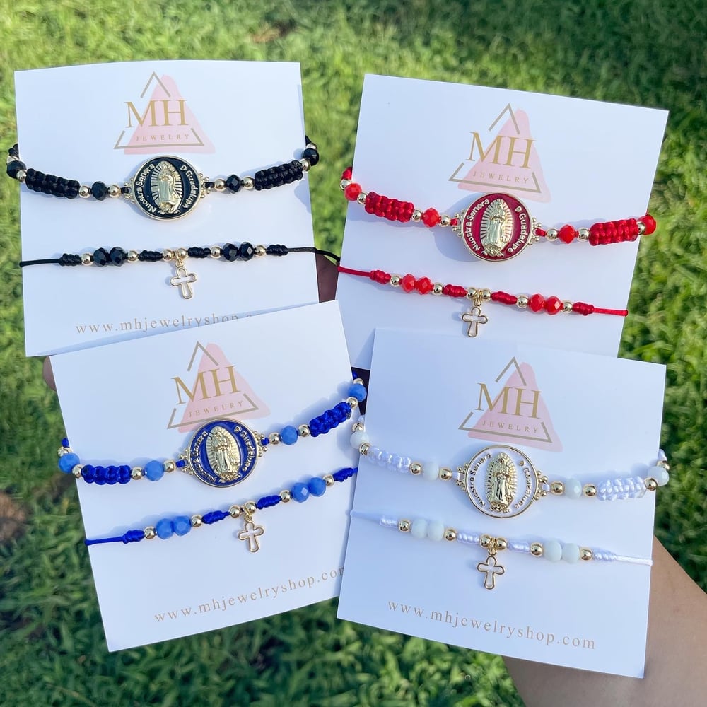 Nuestra Senora D Guadalupe Bracelet set