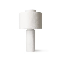 Image 1 of Gesso matt white table lamp by HKliving