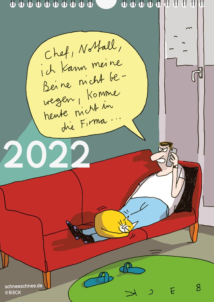 Image of Cartoon-Kalender 2022