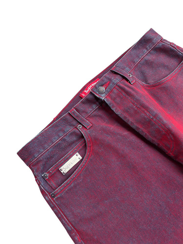 23 Supreme Flocked Regular Jeans - 32 | neverlandsupply 23 Supreme Flocked Regular Jeans - 32 | neverlandsupply