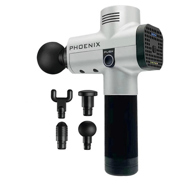 Phoenix  Silver Colour  Massage Gun