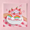 Rainbow Cake Art Print Bundle 