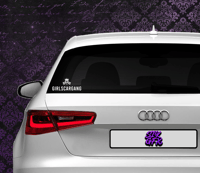 GirlsCarGang Small Sticker