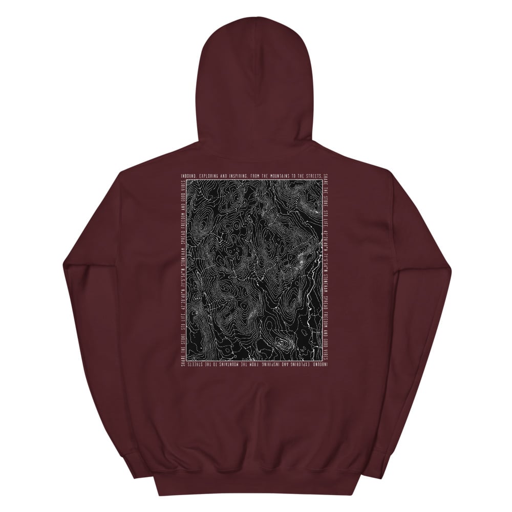 Image of Stoneham Hood (Maroon or Black)
