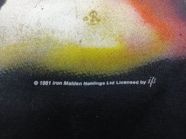 Vintage 1998 Iron Maiden T-Shirt