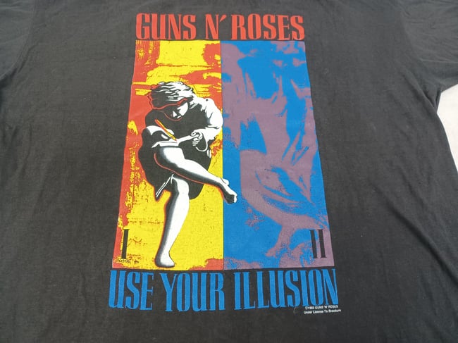 Vintage 1992 Guns N Roses Tour T-Shirt