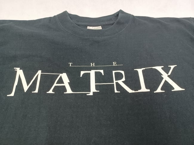 Vintage 1999 The Matrix T-Shirt
