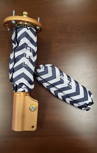 Image 1 of Zig-Zag Navy Coilover Socks