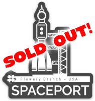 Flowery Branch Spaceport Sticker