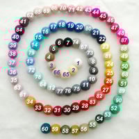 Image 5 of Felt Ball Freestanding Letters 30cm tall