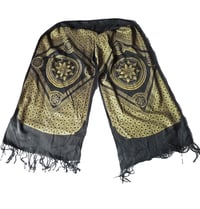 Image 3 of ETERNAL SERIES PASHMINA TURKISH COTTON SHAWL SACRED GEOMETRY