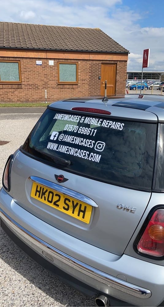 Image of Rear Window Decal