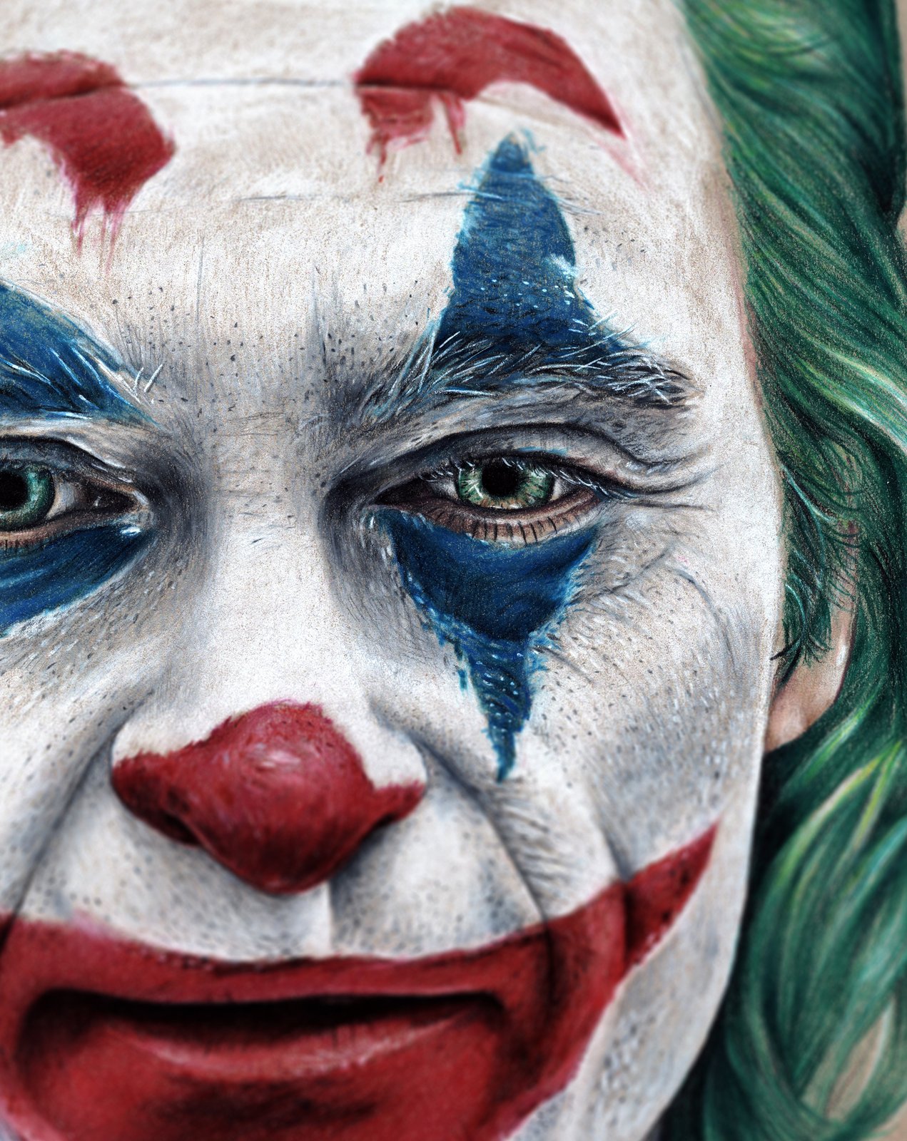 Joker (Portrait) - Joaquin Phoenix | Art of Supershinobi