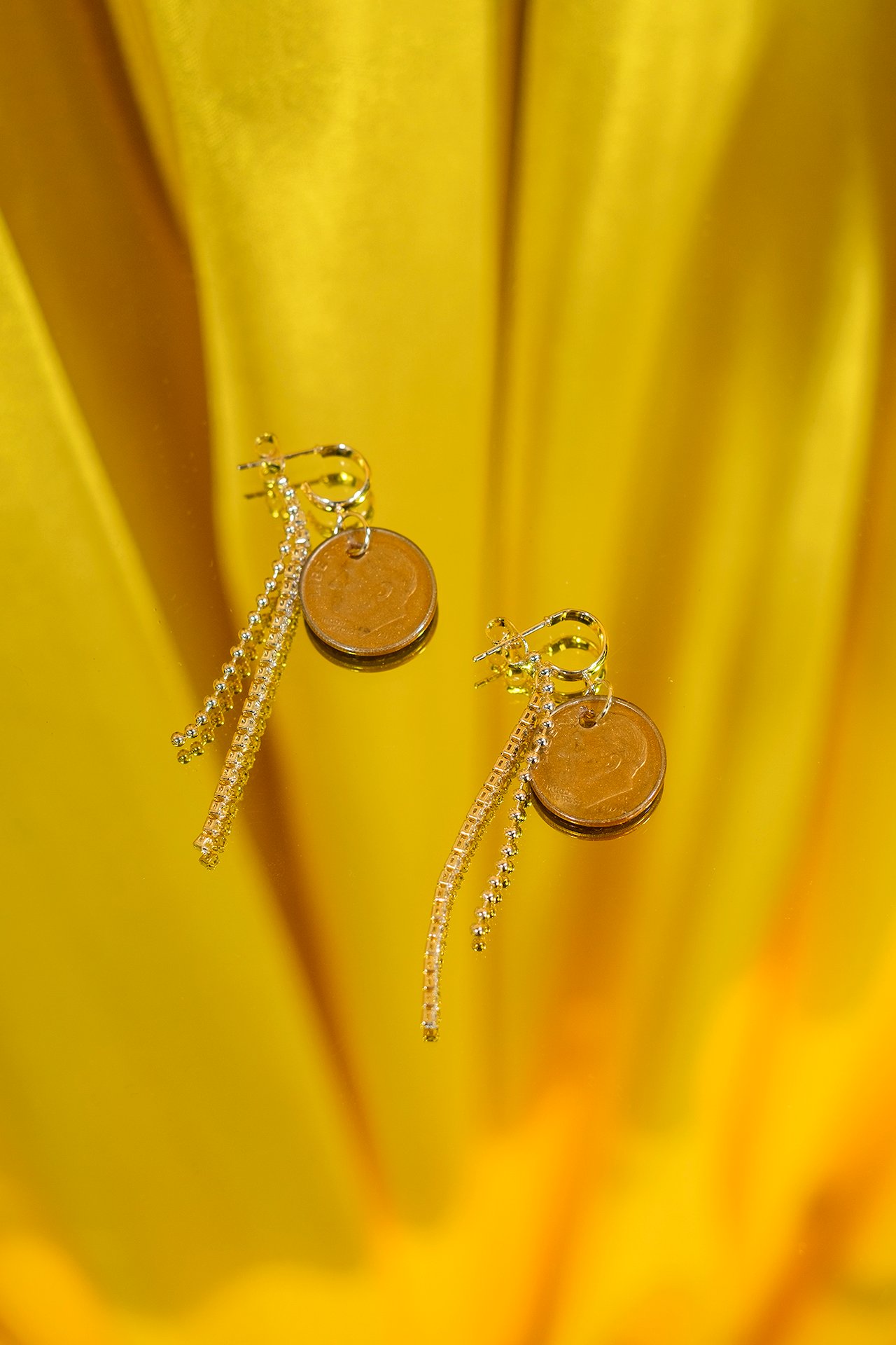 Image of MONEY Earrings