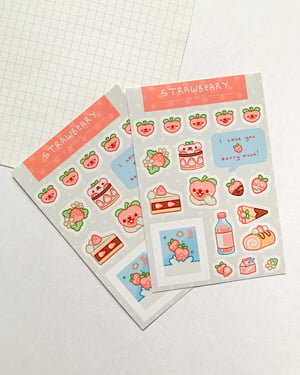 Image of fruit medley sticker bundle