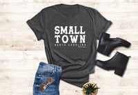 Image 3 of Small Town Short-Sleeve Unisex T-Shirt