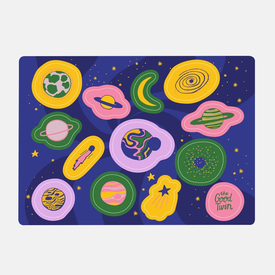 Image of Space Sticker Sheet