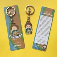 Image 1 of SAINT RAPHAEL Keyring