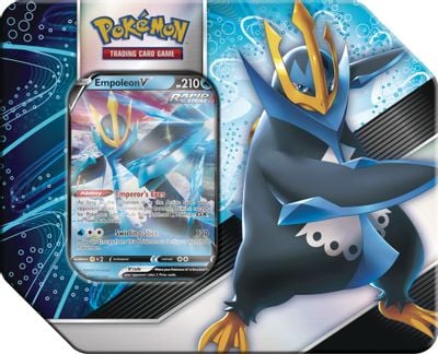 Image of Pokemon Trading Card Game: V Strikers Tin Empoleon