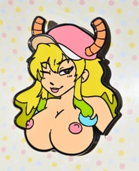 Lucoa Bust Enamel Pin