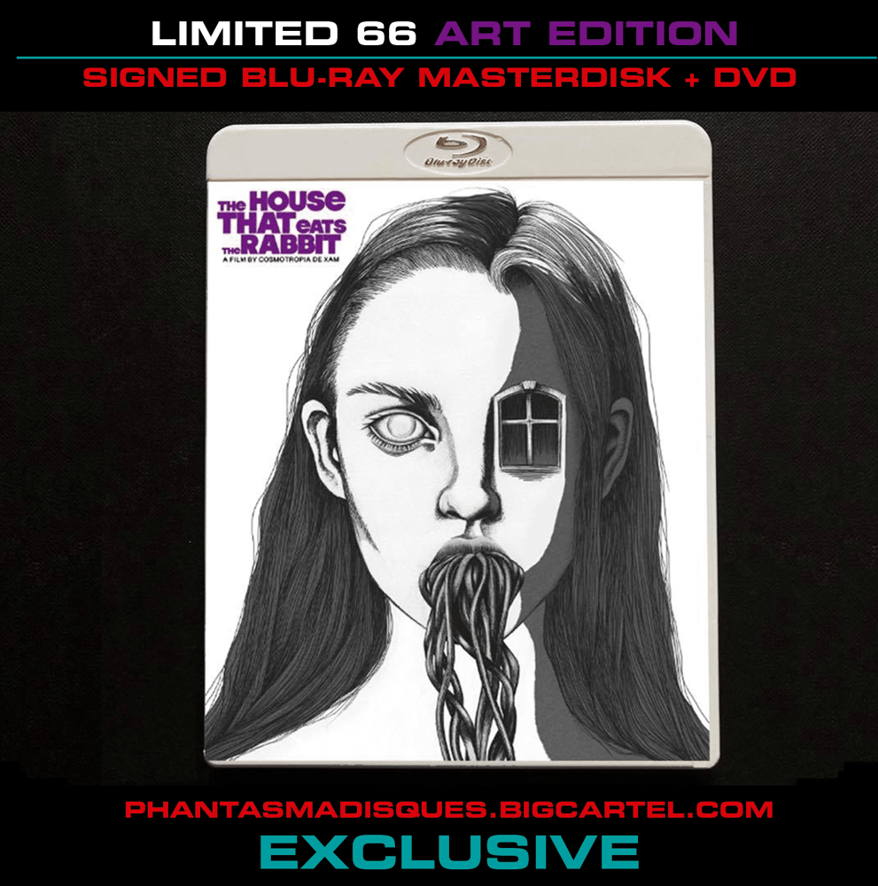 Image of LIMITED 66  The House That Eats The Rabbit DELUXE ART EDITION signed BLU-RAY + DVD
