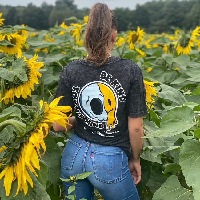 Be kind to your mind oversized tee