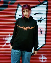 Image 1 of Neon Tribal Butterfly Hoodie