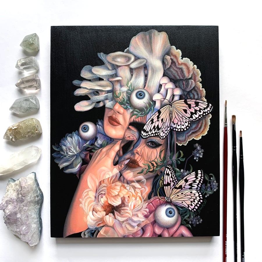 Image of 'No One Knows' Original Oil Painting