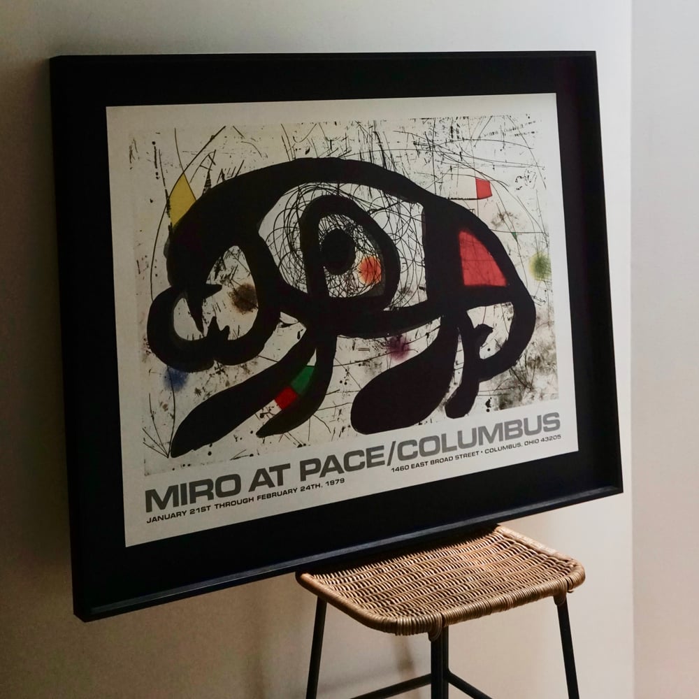 Image of miro / pace / columbus poster 25/001