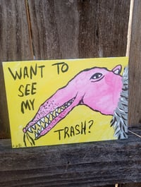 Image 1 of Want To See My Trash Possum 