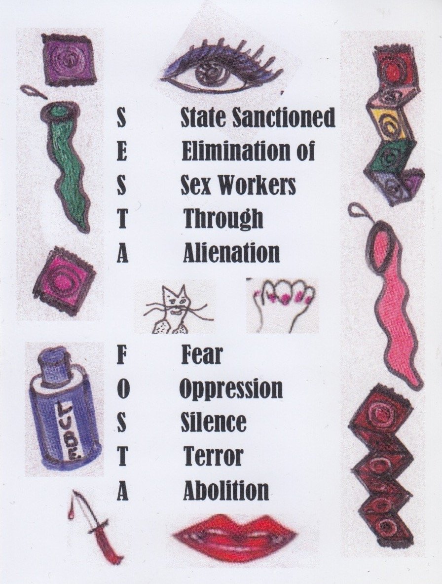 Image of anti sesta/fosta sticker