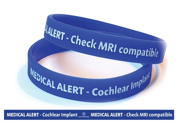 Image of Cochlear Implant Alert Wristband