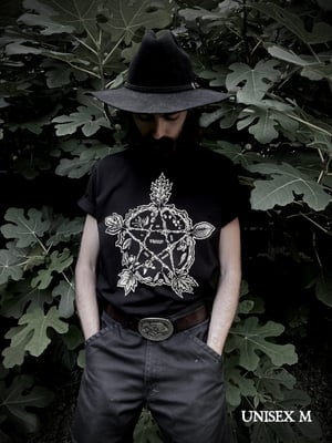 Image of 5 TREES PENTACLE [limited-edition organic T]