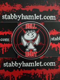 Image 1 of Stella Hell Bent 3" circle sticker
