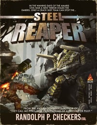 Steel Reaper 8.5"x 11.5" matte card print. 