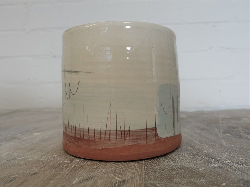 Image of Beachscape in red clay